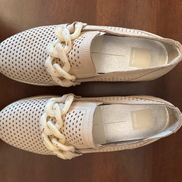 Dolce Vita Jhenee Perforated Sneakers Size 8 - Picture 5 of 10